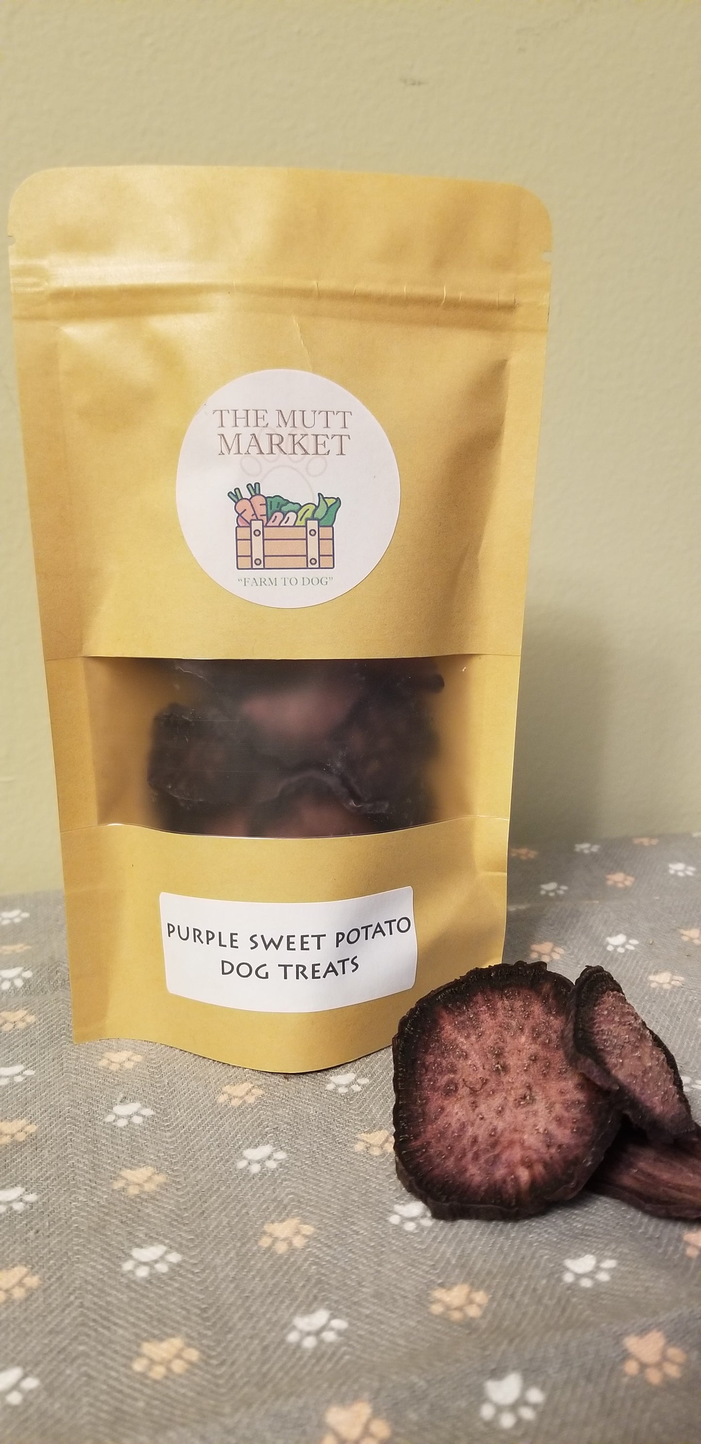 Purple Sweet Potato dog treats
