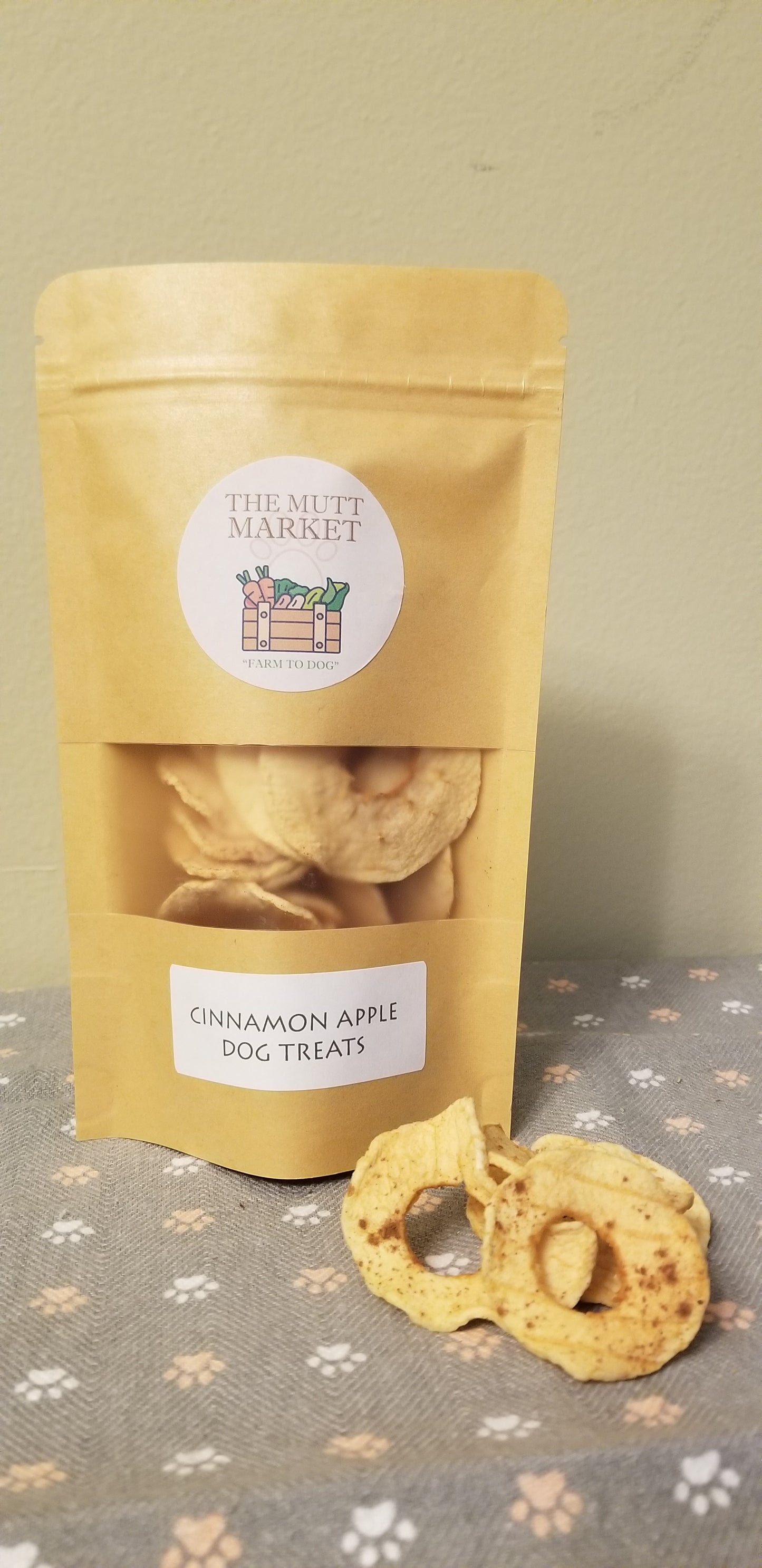 Cinnamon Apple Chip Dog treats
