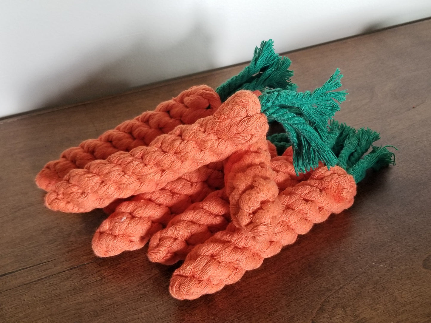 Carrot Rope Toy