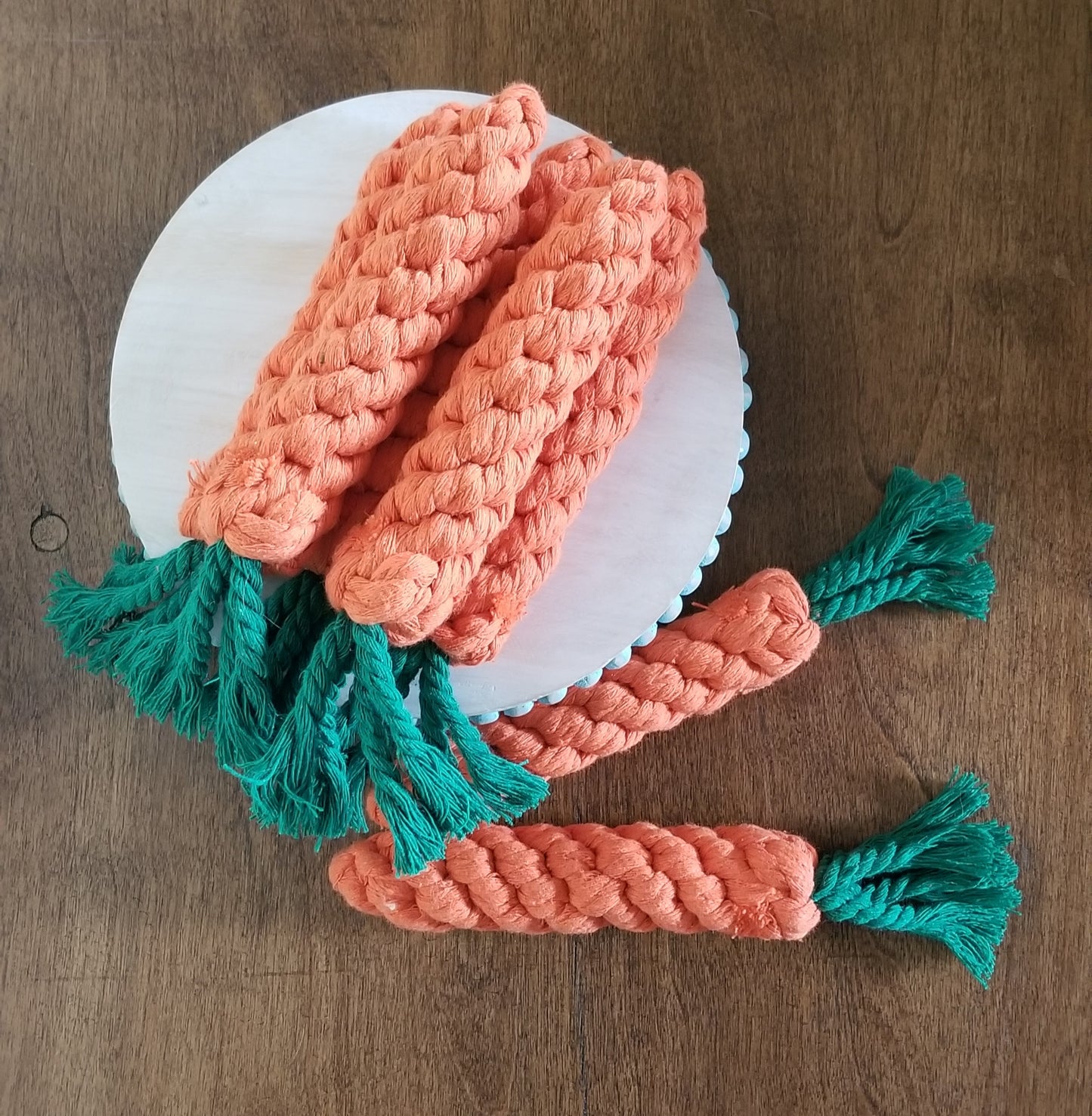 Carrot Rope Toy