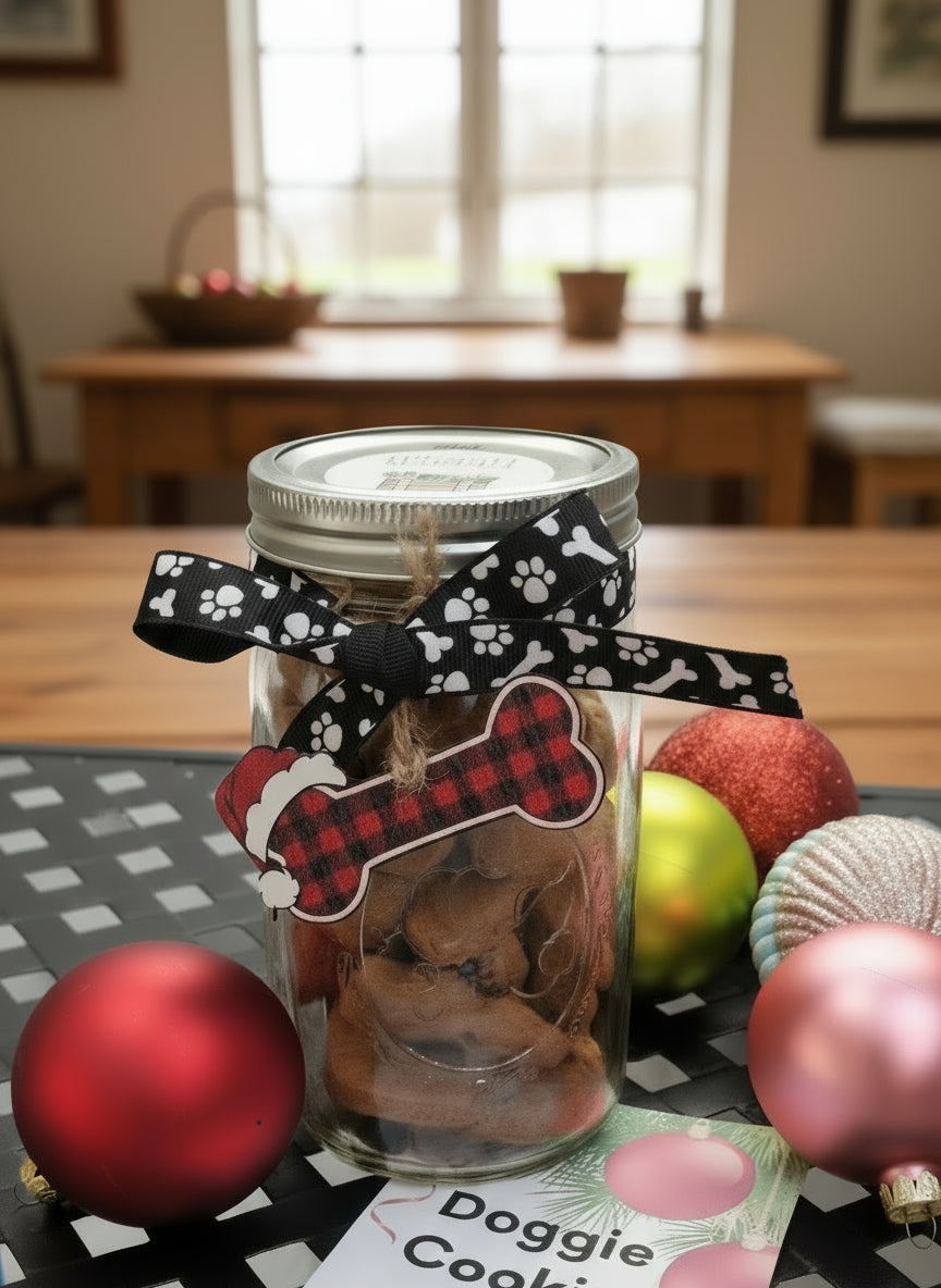 A Doggie Christmas Cookie Jar