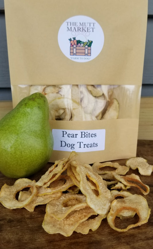 Pear Bites for Dogs Medium bag