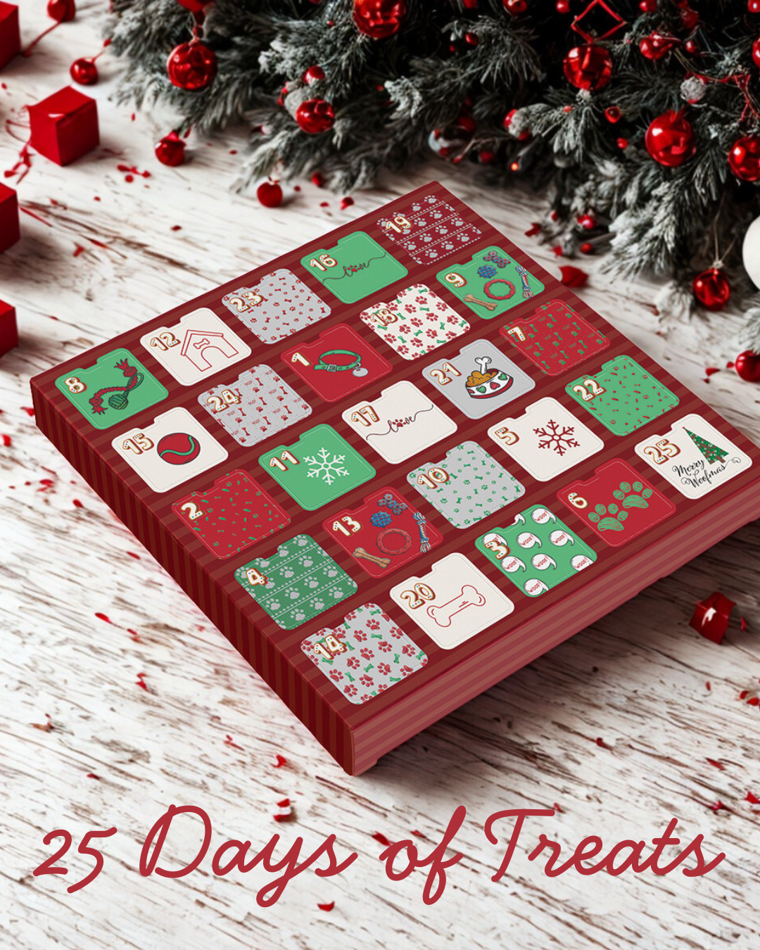 Advent calendar for 1 dog