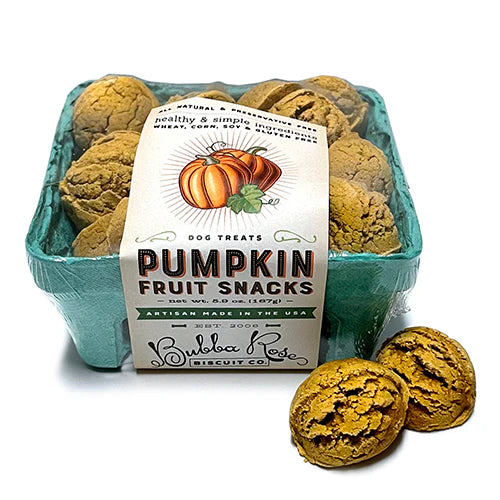 Brands We Love! Pumpkin treats by Bubba Rose Biscuit Co.