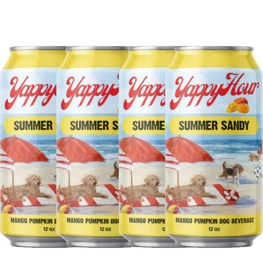Brands that we love! Yappy Hour Dog Beer Mango Pumpkin