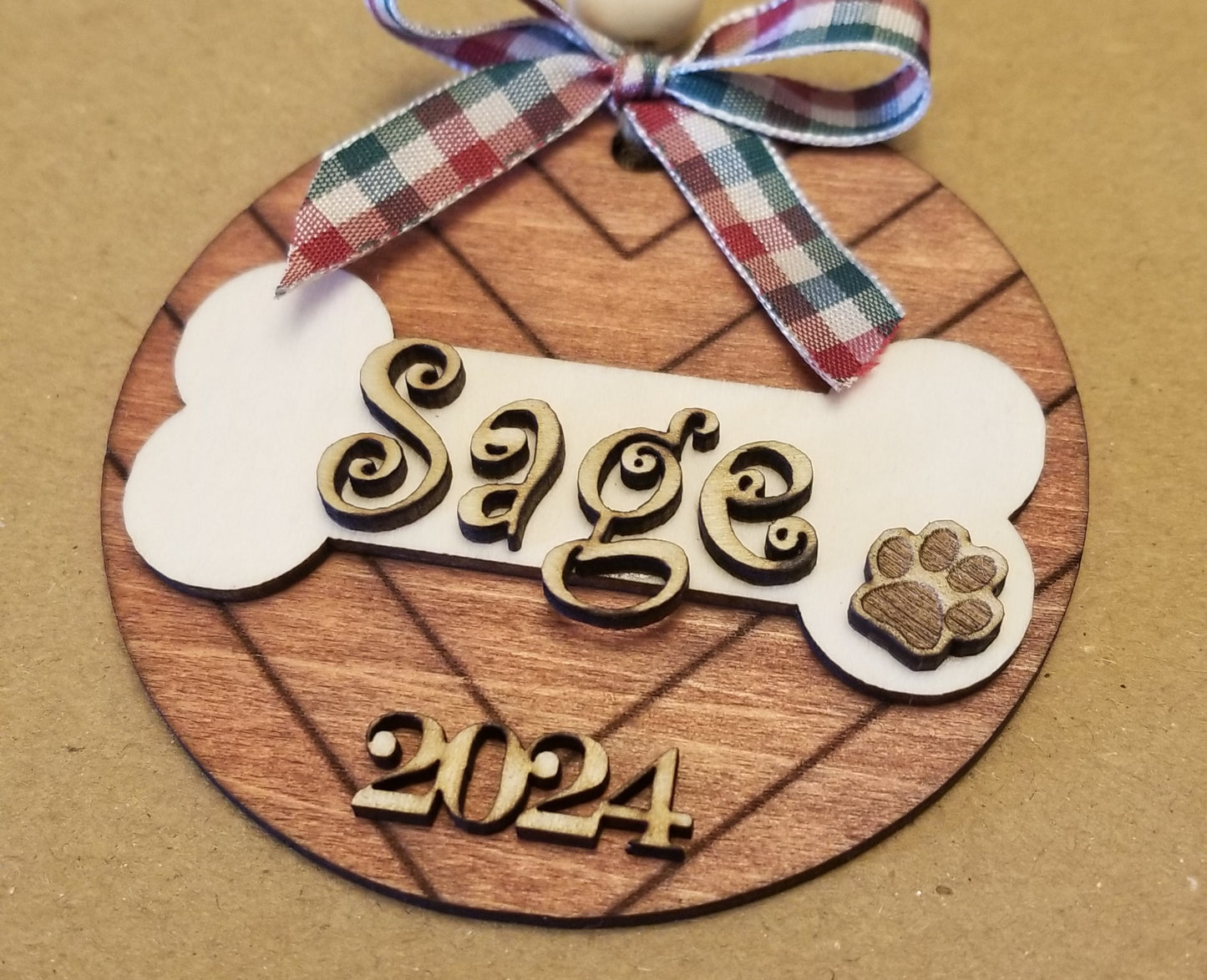 A Custom Holiday Ornament