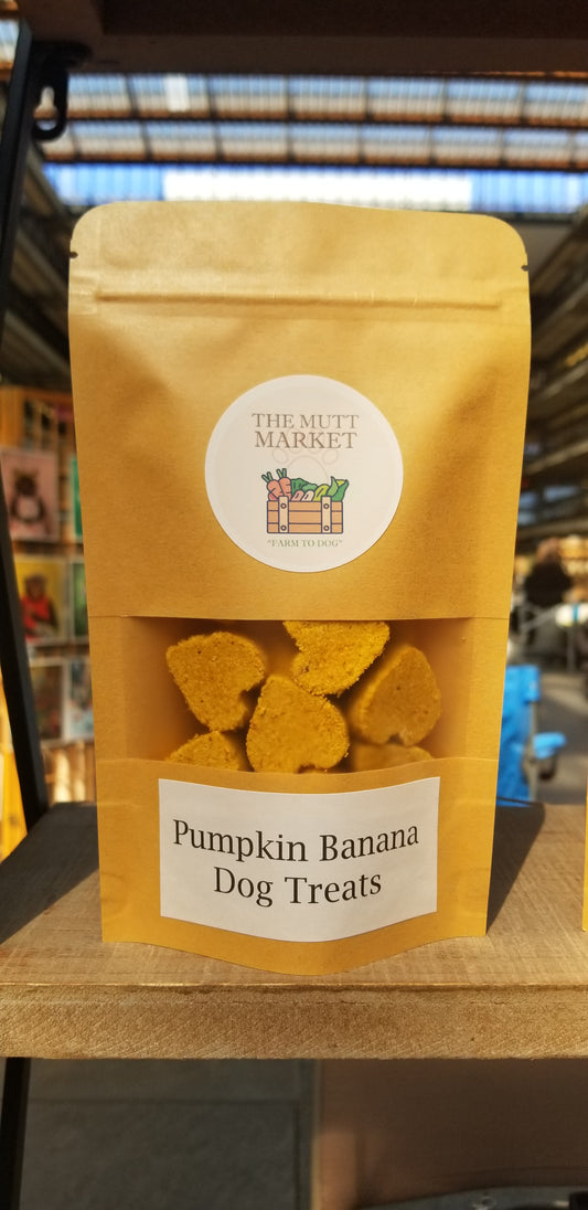 Pumpkin Banana Dog treats